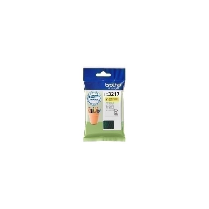 LC3217Y-CART.IJ. BROTHER LC-3217Y AMARILLO precio por 1 unidades