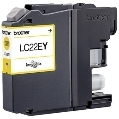 LC22EY-CART.IJ. BROTHER LC-22EY AMARILLO precio por 1 unidades