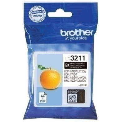 LC3211BK-CART.IJ. BROTHER LC-3211BK NEGRO precio por 1 unidades