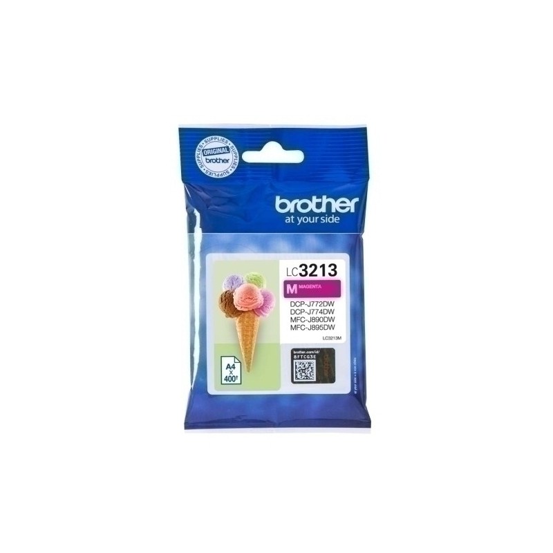 LC3213M-CART.IJ. BROTHER LC-3213M MAGENTA precio por 1 unidades