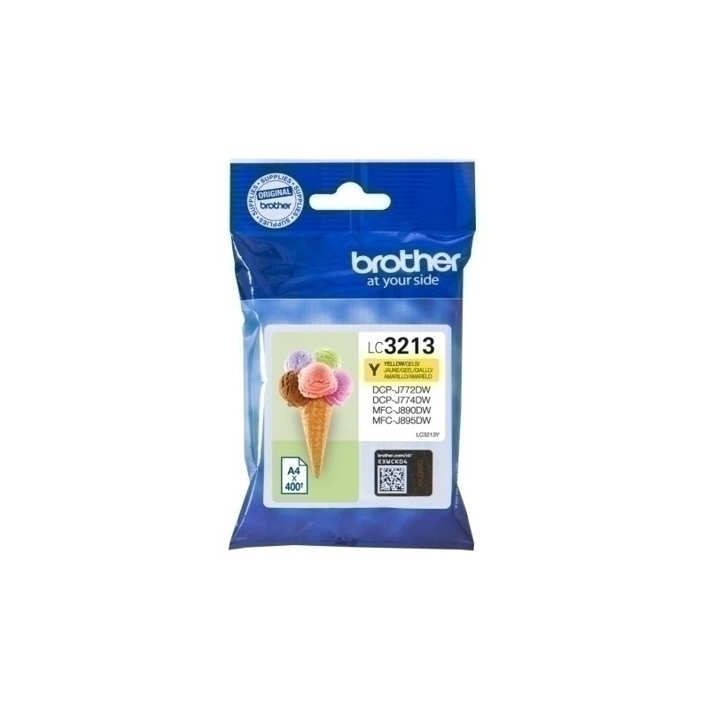 LC3213Y-CART.IJ. BROTHER LC-3213Y AMARILLO precio por 1 unidades
