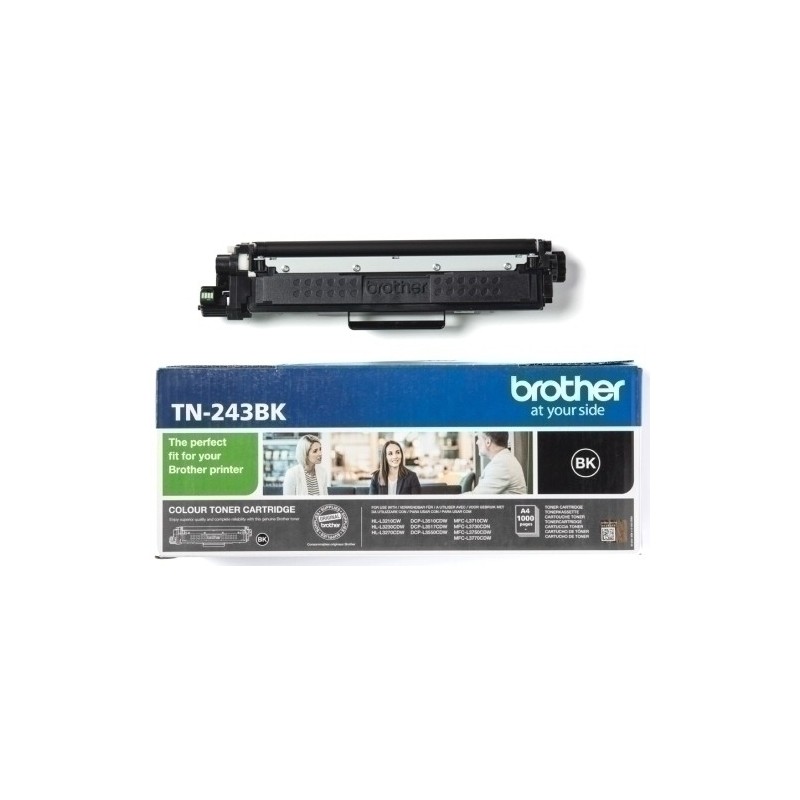TN243BK-TONER BROTHER TN-243BK NEGRO (1.000 PÁG. precio por 1 unidades