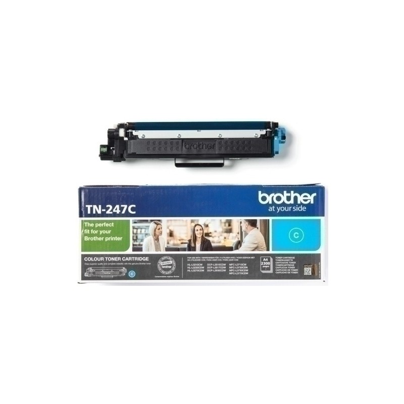 TN247C-TONER BROTHER TN-247C CIAN (2.300 PAG. precio por 1 unidades