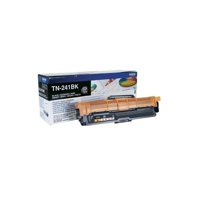 TN241BK-TONER BROTHER TN-241BK NEGRO (2.500 PÁG. precio por 1 unidades