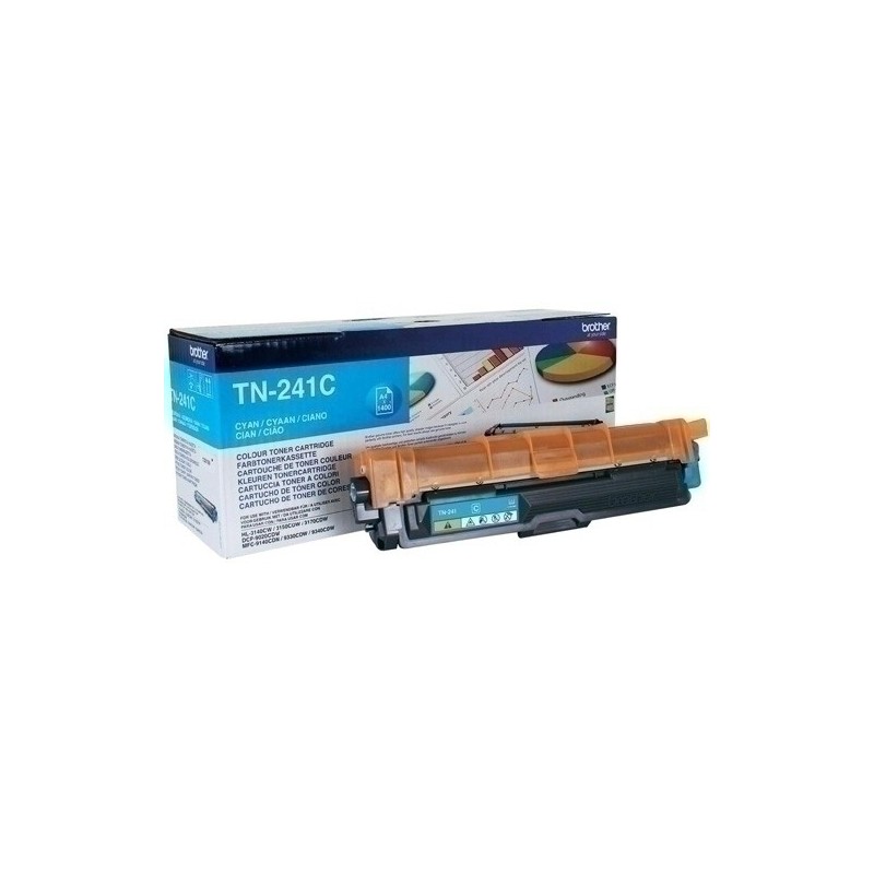 TN241C-TONER BROTHER TN-241C CIAN (1.400 PÁG. precio por 1 unidades