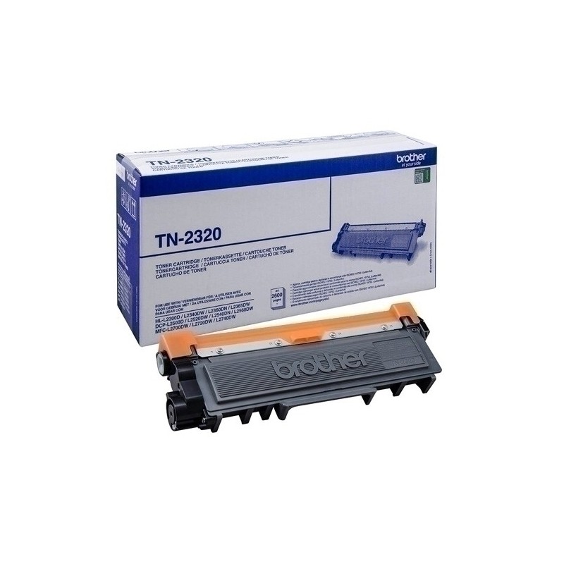 TN2320-TONER BROTHER TN-2320 NEGRO (2.600 PÁG. precio por 1 unidades
