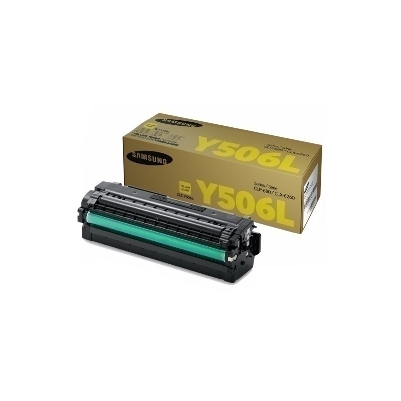 SU515A-TONER SAMSUNG CLT-Y506L AMARILLO (3.500 precio por 1 unidades