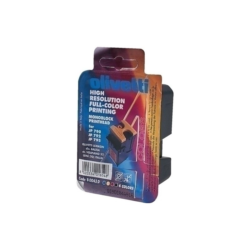 B0043-C.INKJET OLIVETTI JP790 COLOR precio por 1 unidades