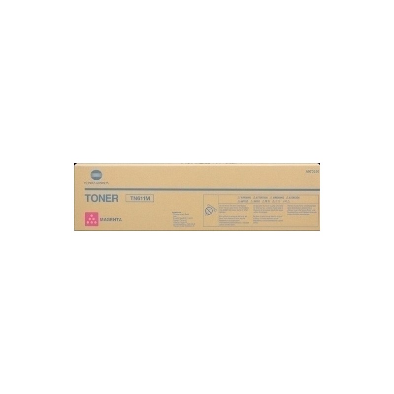 TN611M-TONER KONICA-MINOLTA TN611M MAGENTA precio por 1 unidades