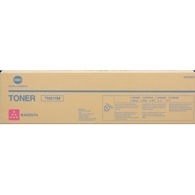 TN611M-TONER KONICA-MINOLTA TN611M MAGENTA precio por 1 unidades
