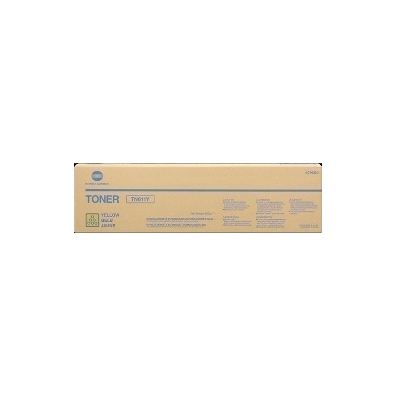 TN611Y-TONER KONICA-MINOLTA TN611Y AMARILLO precio por 1 unidades