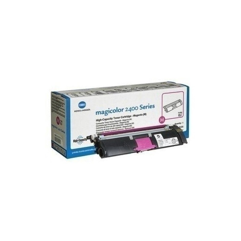 1710589-002-TONER MINOLTA MAGIC COLOR 2400W MAGENTA precio por 1 unidades