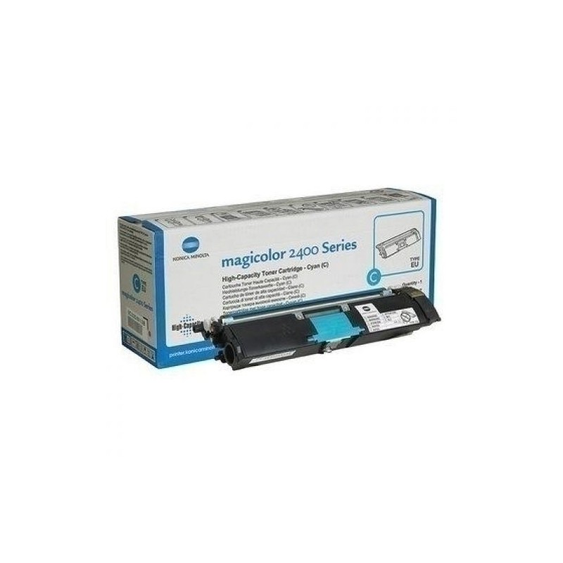 1710589-007-TONER MINOLTA MAGIC COLOR 2400W CIAN precio por 1 unidades