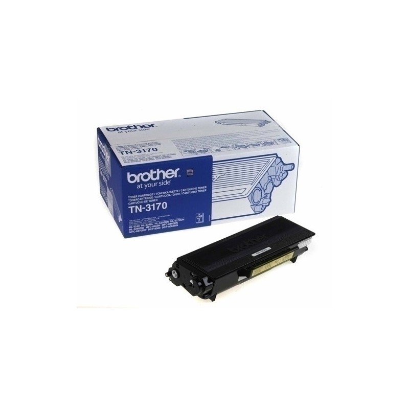 TN3170-TONER BROTHER TN3170 NEGRO precio por 1 unidades