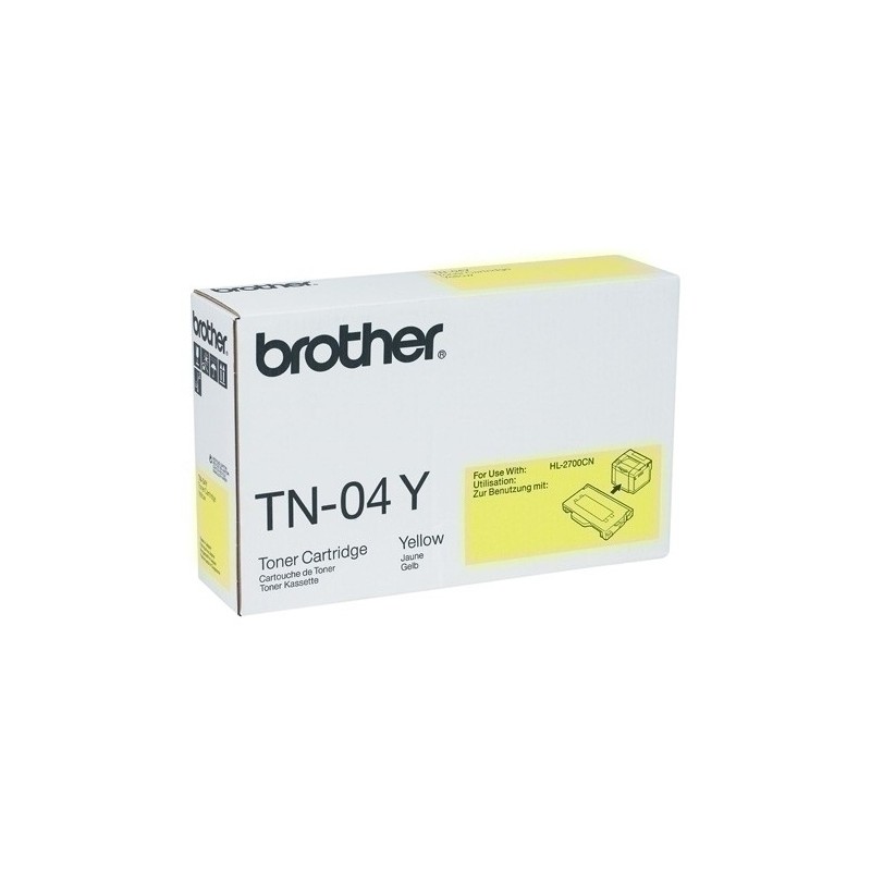 TN04Y-TONER BROTHER TN 04Y AMARILLO precio por 1 unidades