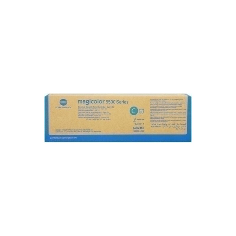 A06V452-TONER MINOLTA M.G. 5550/5570 CIAN precio por 1 unidades