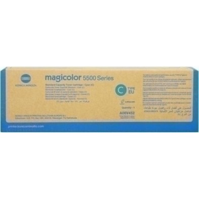 A06V452-TONER MINOLTA M.G. 5550/5570 CIAN precio por 1 unidades