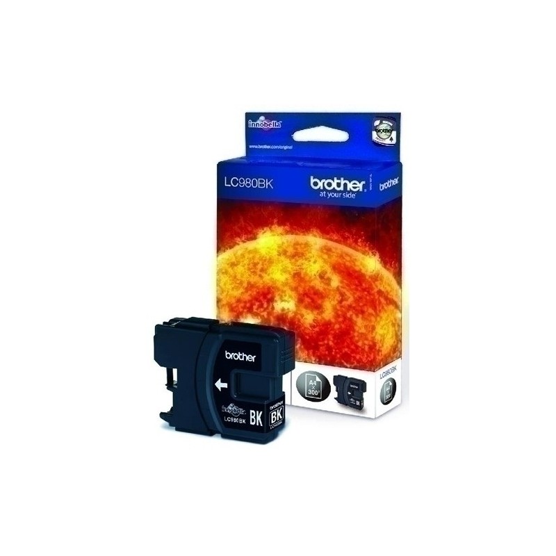 LC980BK-CART.IJ. BROTHER LC 980BK NEGRO precio por 1 unidades