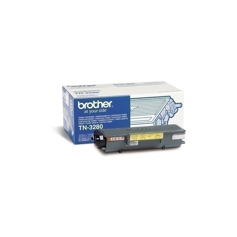 TN3280-TONER BROTHER TN3280 NEGRO precio por 1 unidades