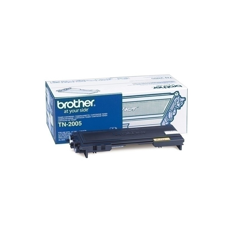 TN2005-TONER BROTHER TN2005 NEGRO (1.500 PÁG.) precio por 1 unidades