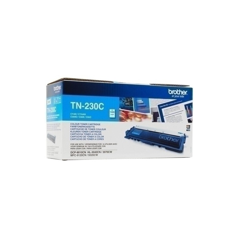 TN230C-TONER BROTHER TN-230C CIAN (1.400 PÁG.) precio por 1 unidades