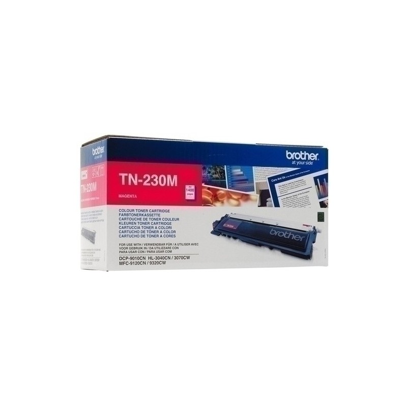 TN230M-TONER BROTHER TN-230M MAGENTA (1.400 P) precio por 1 unidades