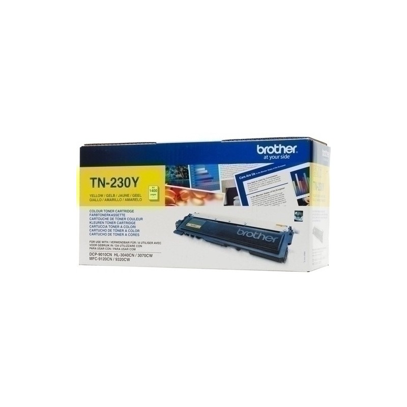 TN230Y-TONER BROTHER TN-230Y AMARILLO (1.400 P) precio por 1 unidades