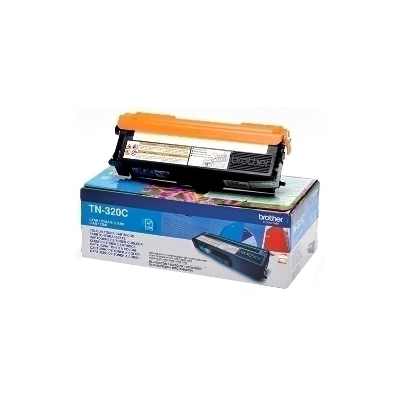 TN320C-TONER BROTHER TN-320C CIAN precio por 1 unidades