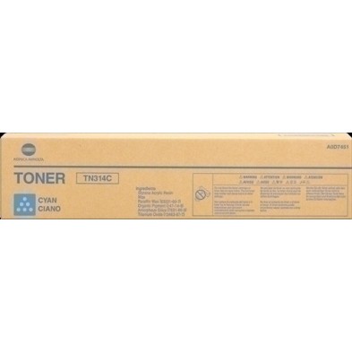 TN314C-TONER KONICA-MINOLTA TN-314C CIAN precio por 1 unidades