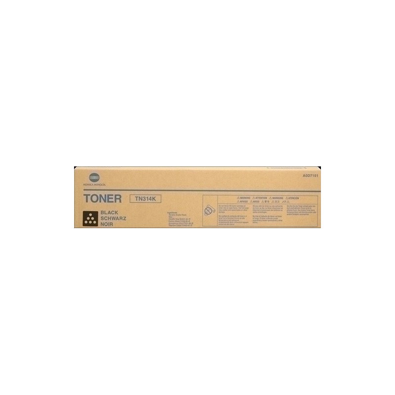 TN314K-TONER KONICA-MINOLTA TN-314K NEGRO precio por 1 unidades