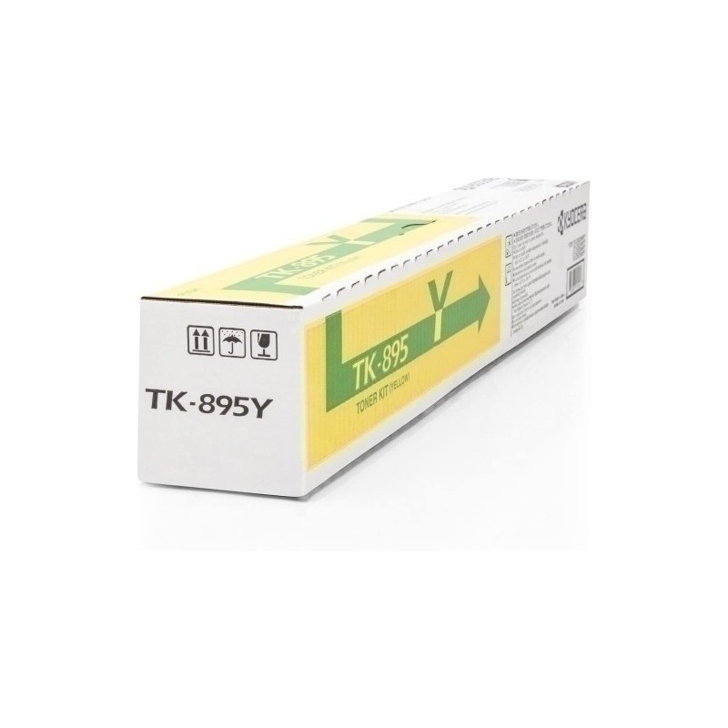 TK895Y-TONER KYOCERA 1T02K0ANL0 TK-895Y AMARILL precio por 1 unidades