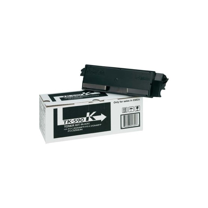 TK590K-TONER KYOCERA-MITA TK-590K NEGRO precio por 1 unidades