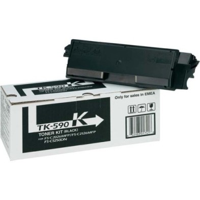TK590K-TONER KYOCERA-MITA TK-590K NEGRO precio por 1 unidades