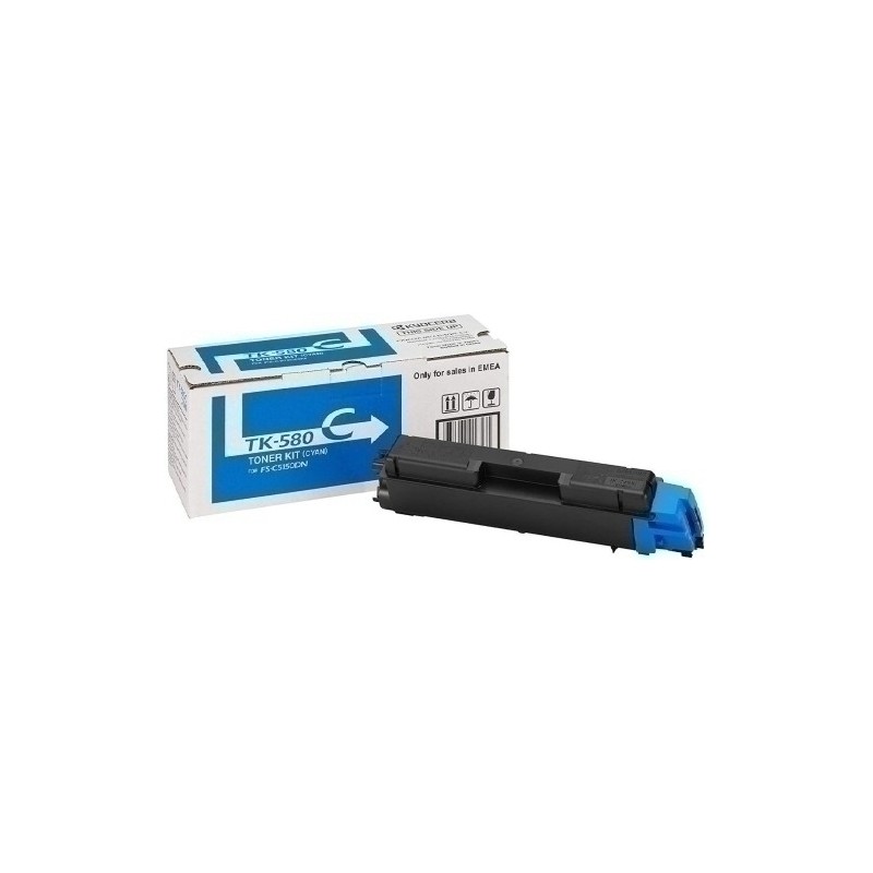 TK580C-TONER KYOCERA-MITA TK-580C CIAN precio por 1 unidades