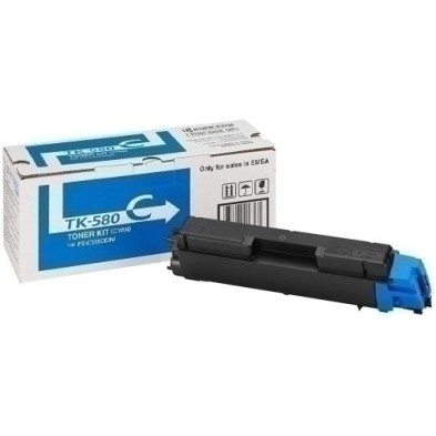TK580C-TONER KYOCERA-MITA TK-580C CIAN precio por 1 unidades