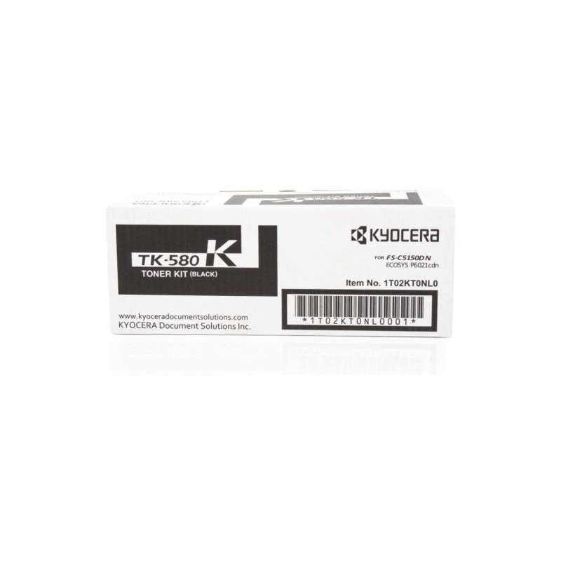 TK580K-TONER KYOCERA-MITA TK-580K NEGRO precio por 1 unidades