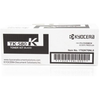 TK580K-TONER KYOCERA-MITA TK-580K NEGRO precio por 1 unidades
