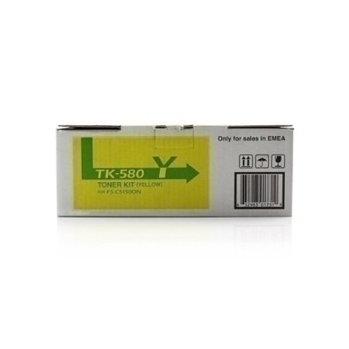 TK580Y-TONER KYOCERA-MITA TK-580Y AMARILLO precio por 1 unidades