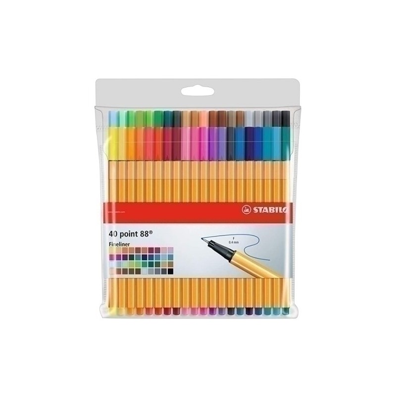 8840-1-ROTUL.STABILO POINT 88 ESTUCHE de 40 precio por 1 unidades