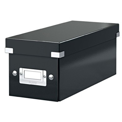 60410095-ARCHIVADOR CAJA PARA CD/DVD LEITZ NEGRO precio por 1 unidades