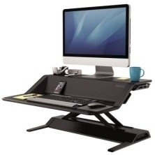 0007901-SOPORTE MONITOR FELLOWES LOTUS NEGRO precio por 1 unidades