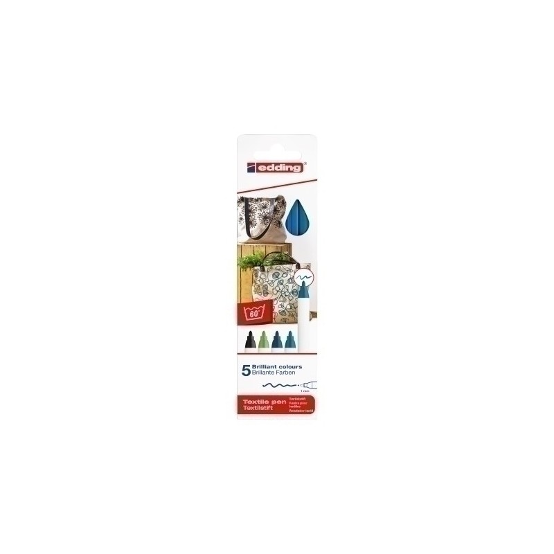 4600-5-S-ROTUL.EDDING 4600 TELA FINO CAJA de 5 precio por 1 unidades