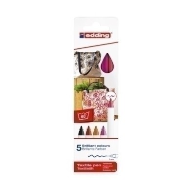 4600-5-S-999-ROTUL.EDDING 4600 TELA FINO CAJA de 5 precio por 1 unidades