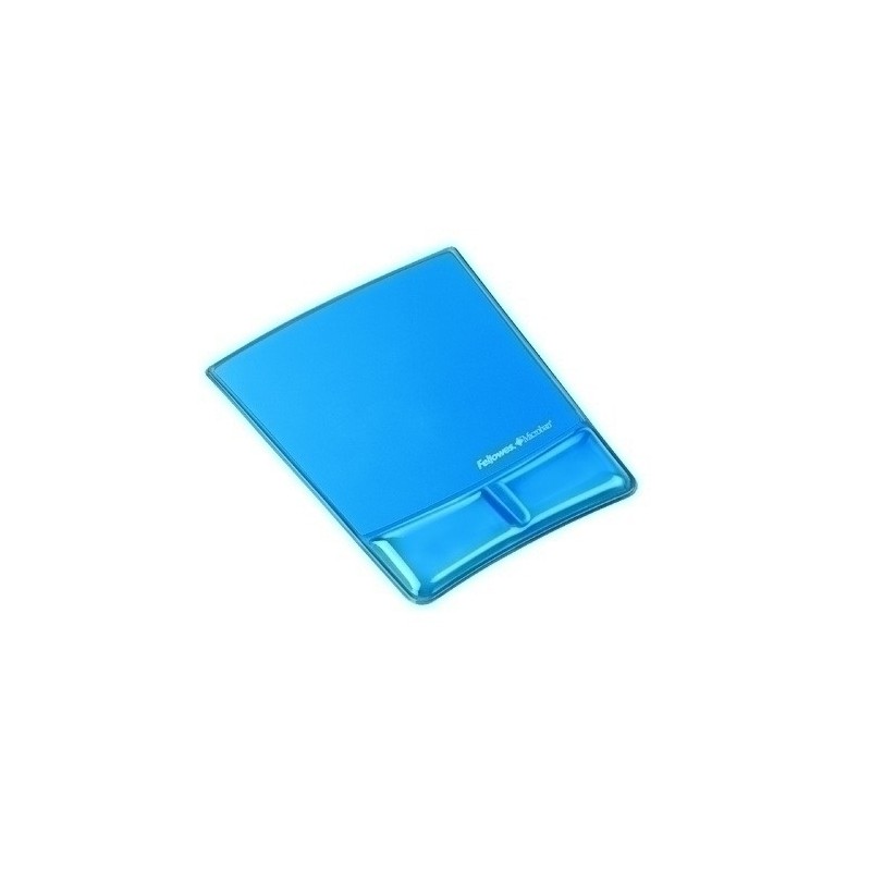9182201-ALFOMBRILLA CON REPOSAM. FELLOWES AZUL precio por 1 unidades
