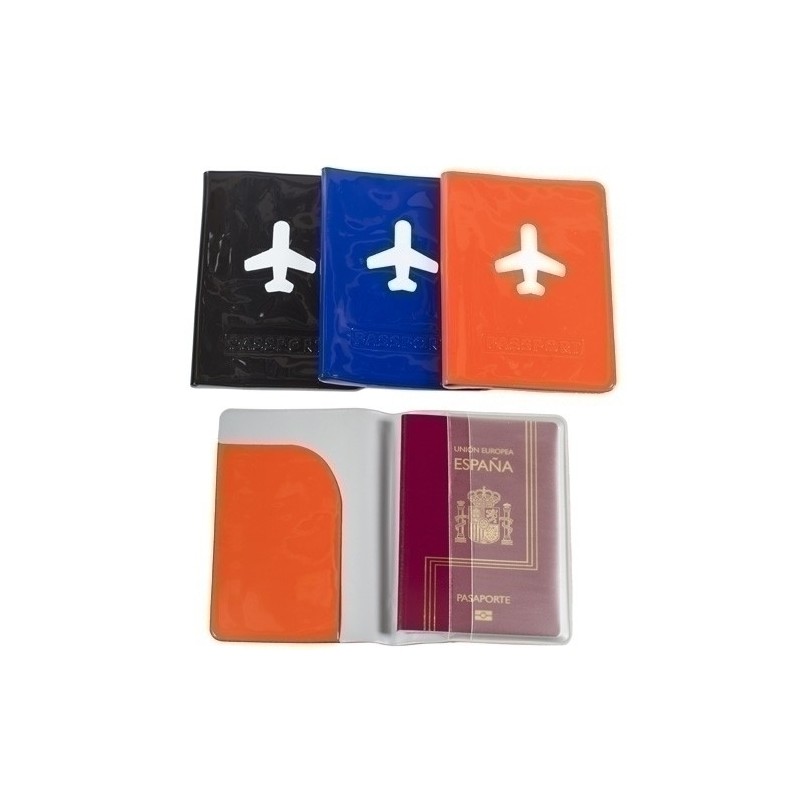 1018CH90-FUNDA IBERPLAS PASAPORTE CHAROL precio por 1 unidades