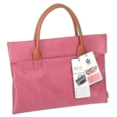 26010025-BOLSO PORTATIL CARCH.VENTURE 14" ROSA precio por 2 unidades
