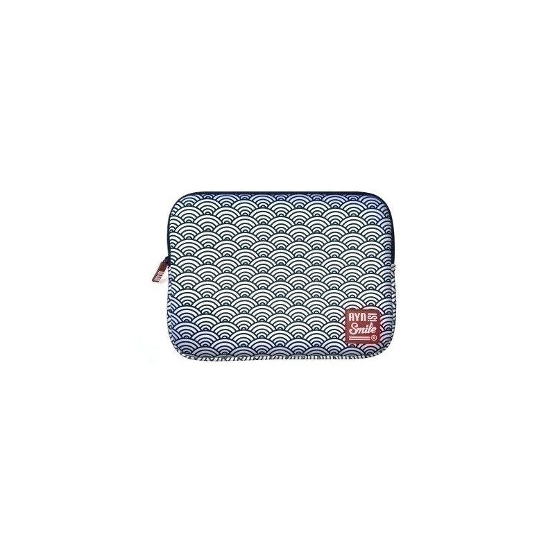112007140199-FUNDA PORTATIL SMILE SLEEVE 13" SEIGAIHA precio por 1 unidades