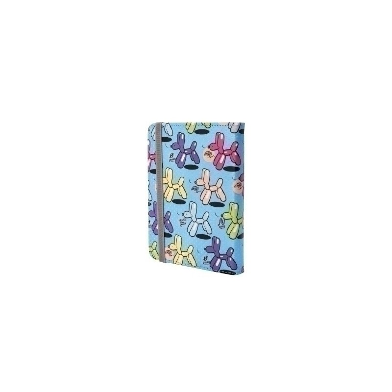 111939140199-FUNDA EBOOK SILVER HT 6" BALOONS precio por 1 unidades