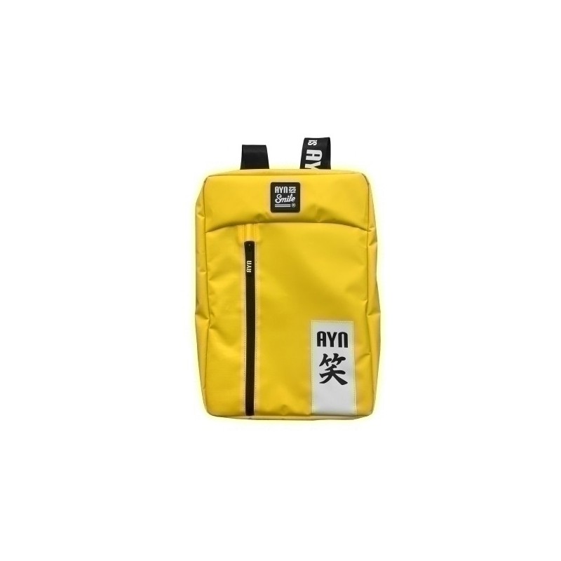 112007540199-MOCHILA SMILE AKIRA 16" AMARILLO precio por 1 unidades