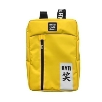 112007540199-MOCHILA SMILE AKIRA 16" AMARILLO precio por 1 unidades